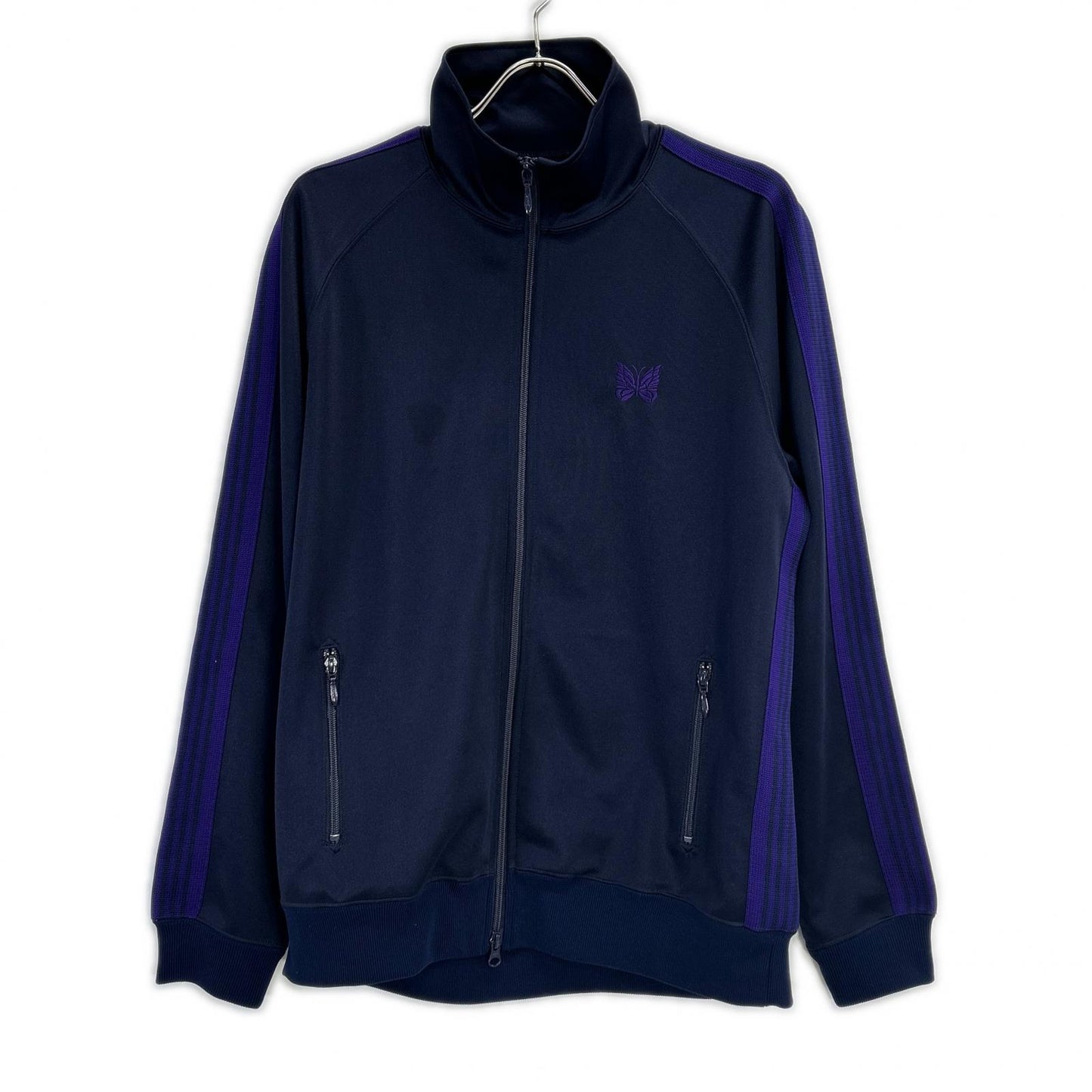 Needles NS244 Papillon Embroidered Track Jacket Navy Size L