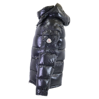 MONCLER Maya Nylon Hooded Down Jacket Black Size 0