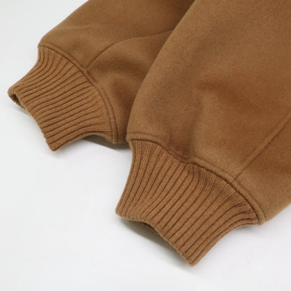 LOEWE H526Y01WCA Wool Hooded Jacket Brown Size 46