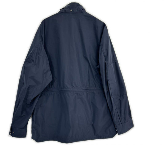 MONCLER Navy Aquaflect COUPA Jacket Size 4