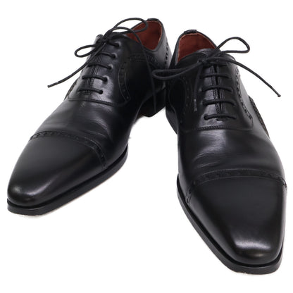 MAGNANNI Opanka Brogue Cap-Toe Sneakers Black Size EU 40