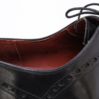 MAGNANNI Opanka Brogue Cap-Toe Sneakers Black Size EU 40