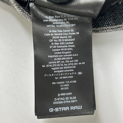 G-STAR RAW D-Staq Slim Jeans Black Size 29