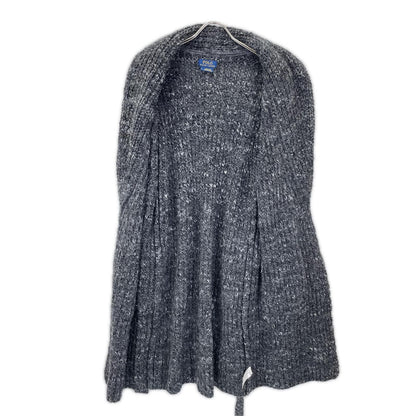POLObyRalphLauren Shawl Collar Long Knit Polo Gray Size M