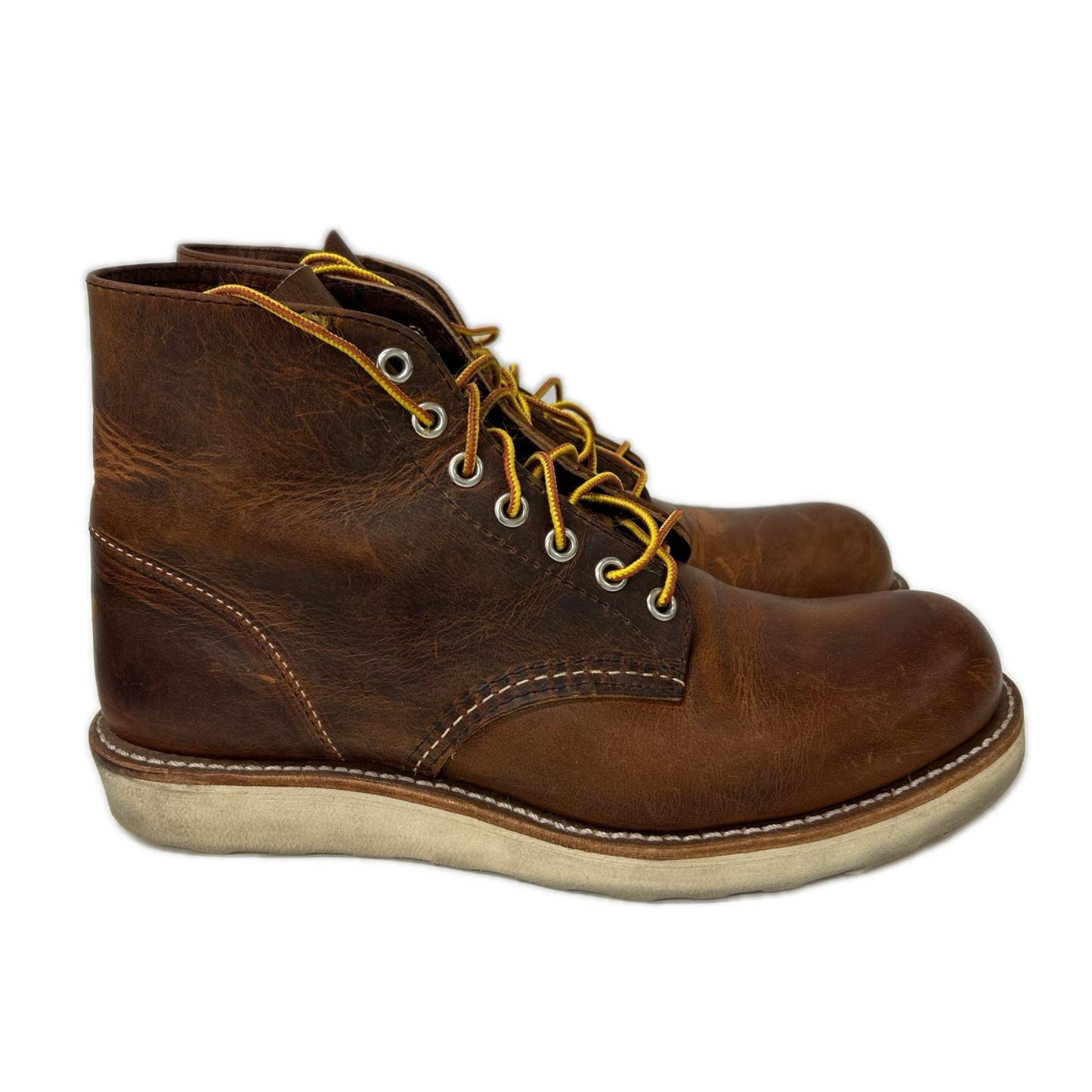 Red Wing 9111 Irish Setter Leather Boots Brown Size 24.5