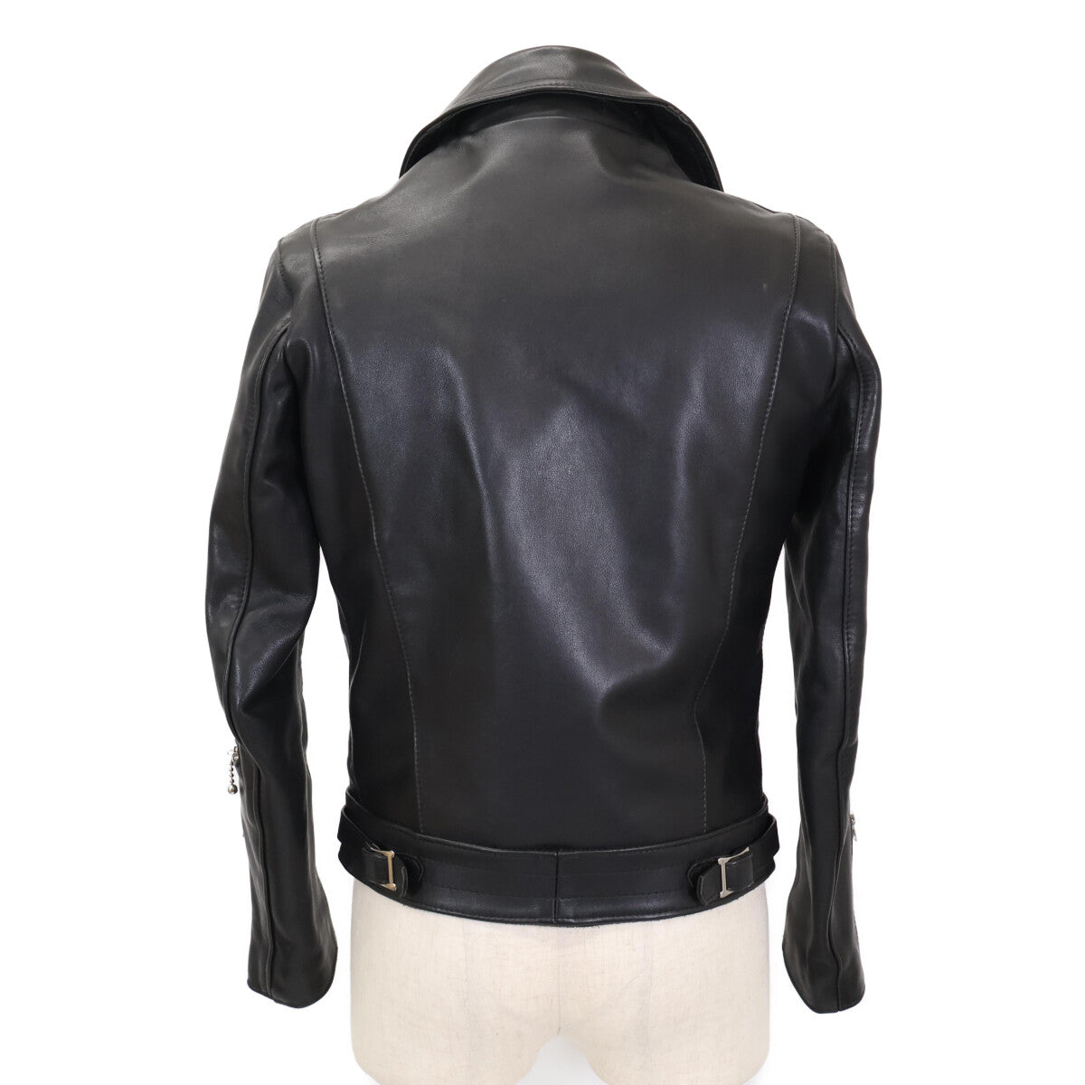 Lewis Leathers 441 CYCLONE Leather Jacket Black Size 36