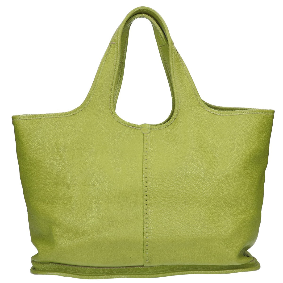 Magnu Leather Tote Bag Green ONE SIZE Size ONE SIZE