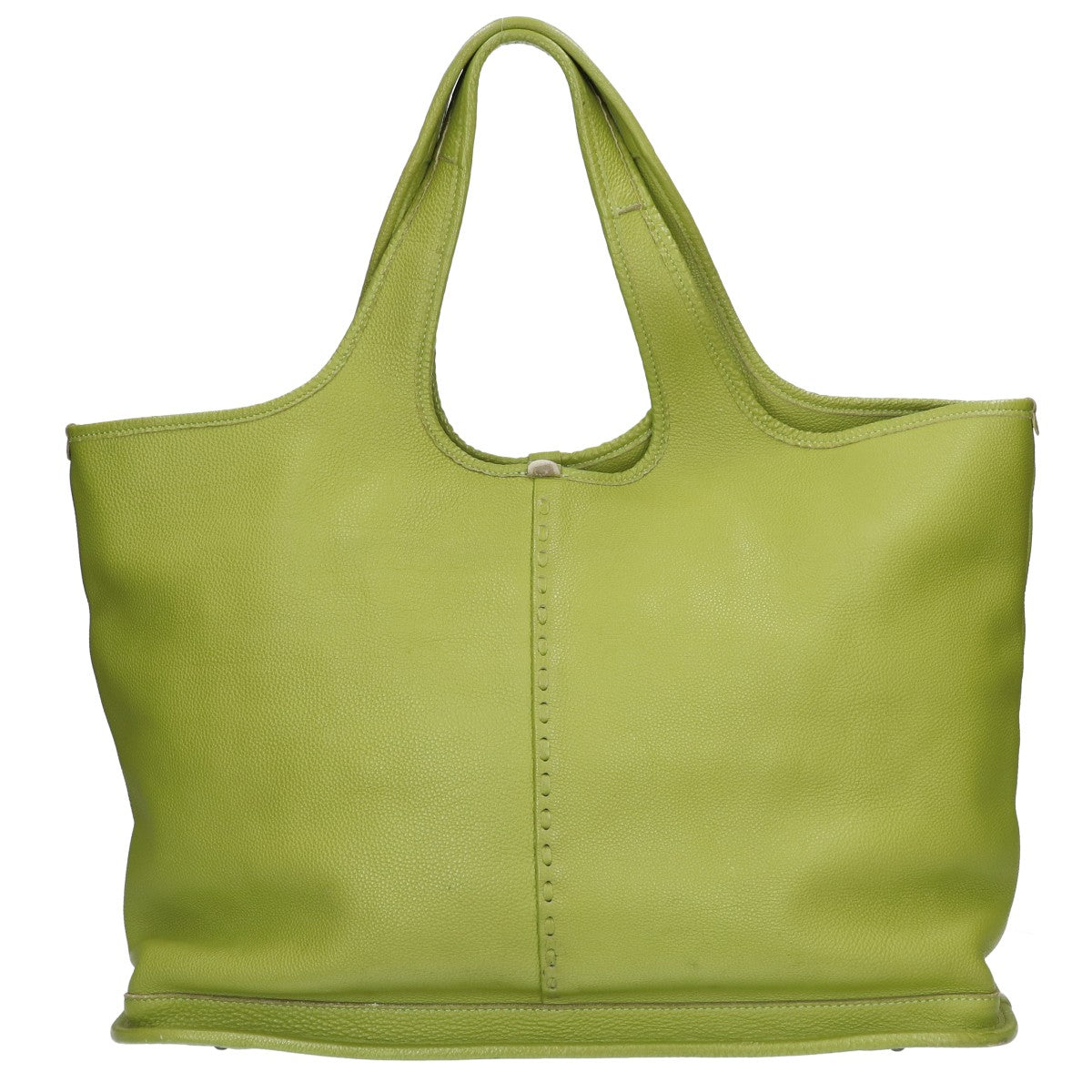 Magnu Leather Tote Bag Green ONE SIZE Size ONE SIZE
