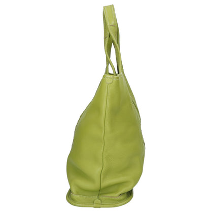 Magnu Leather Tote Bag Green ONE SIZE Size ONE SIZE