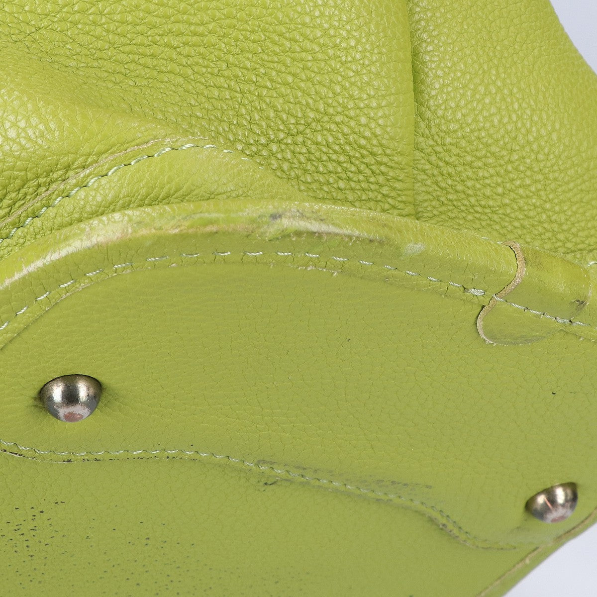 Magnu Leather Tote Bag Green ONE SIZE Size ONE SIZE