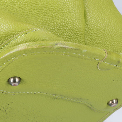 Magnu Leather Tote Bag Green ONE SIZE Size ONE SIZE
