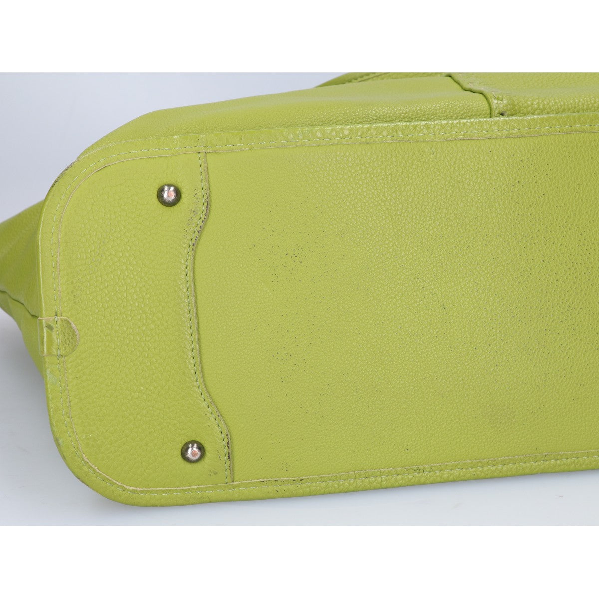Magnu Leather Tote Bag Green ONE SIZE Size ONE SIZE