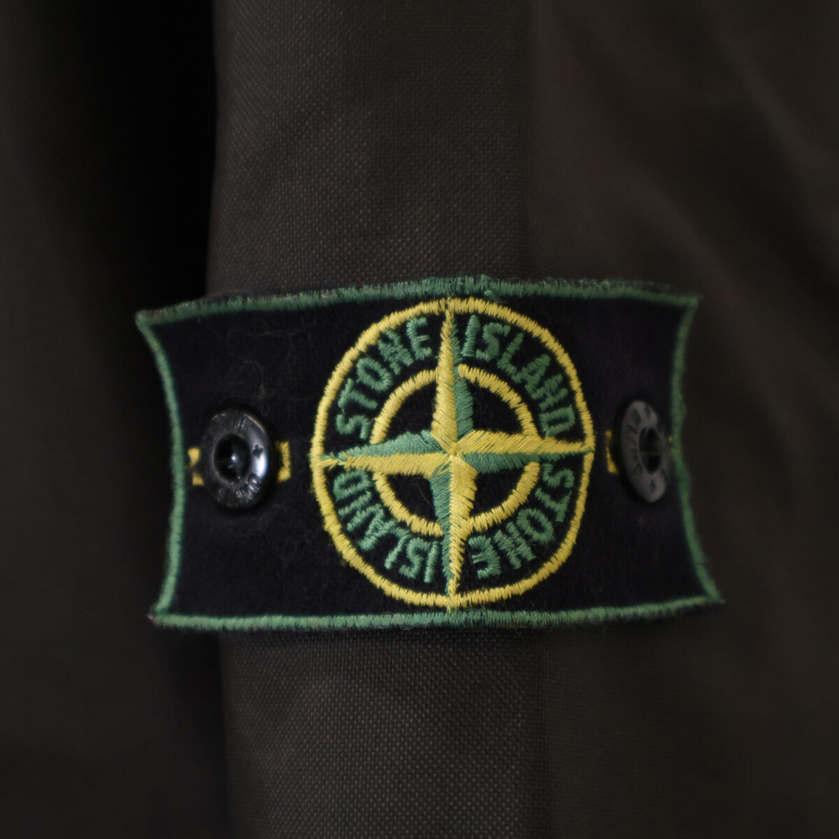 STONE ISLAND Green Edge Badge Lined Jacket Brown Size XL