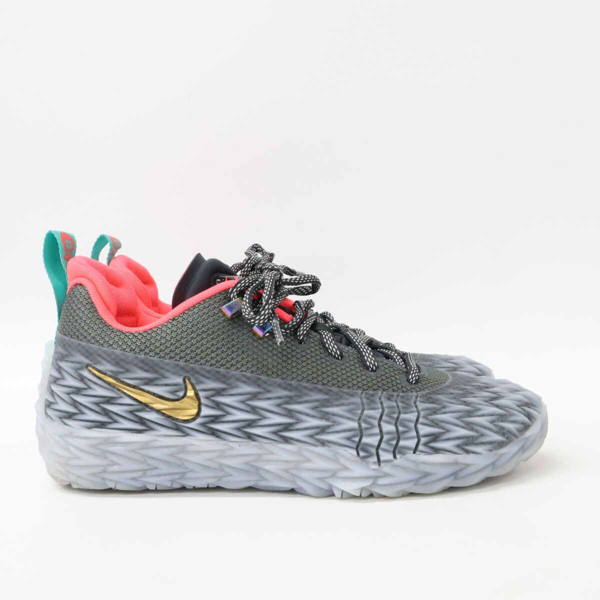 NIKE IO8062-002 S.T. Charge EP Basketball Iron Grey Sneakers Size 8.5