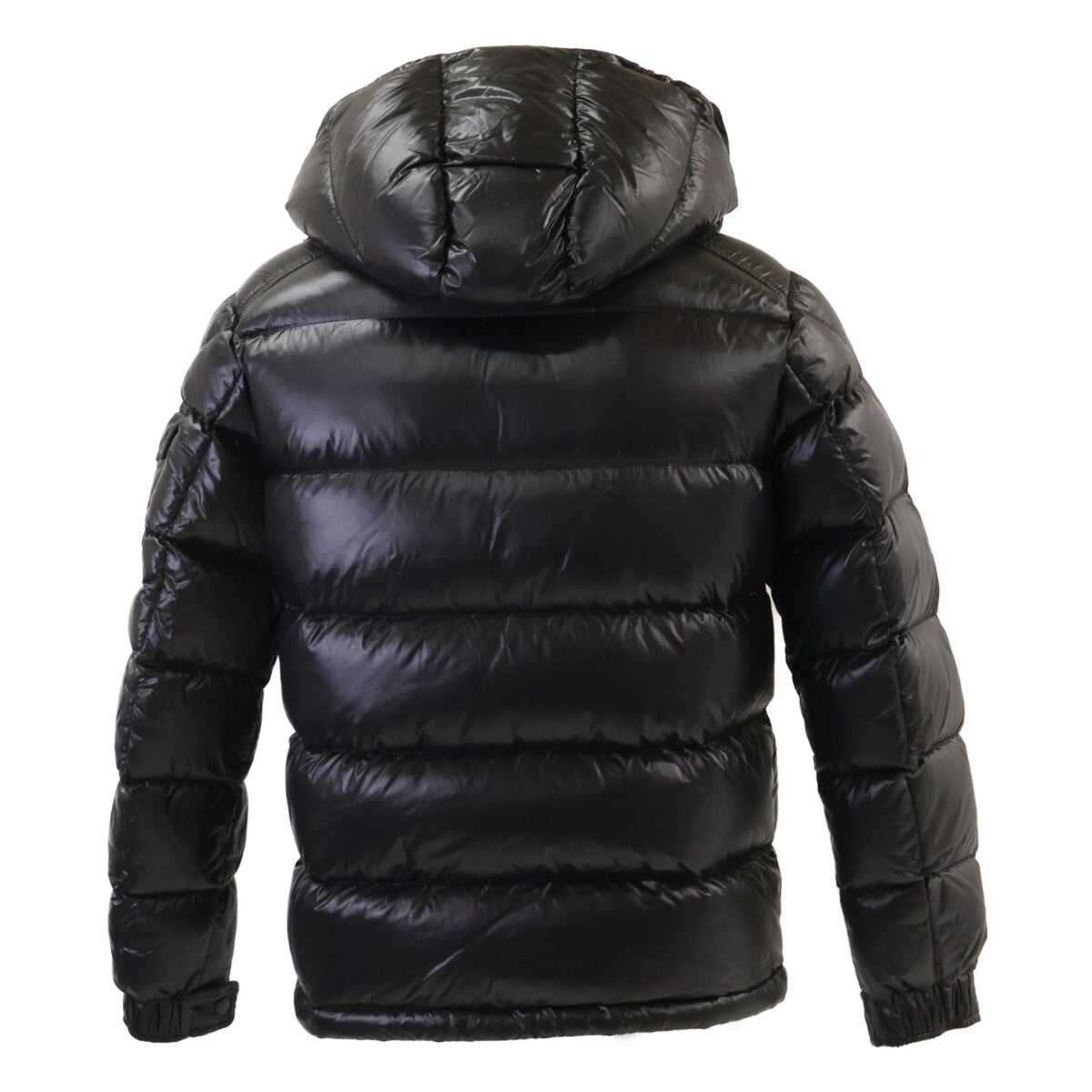 Moncler MAYA Hooded Down Jacket Black Size 1