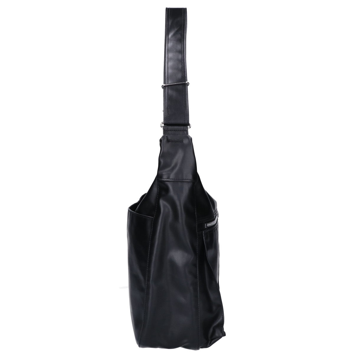 PORTER FREE STYLE Boat Shoulder Bag Black