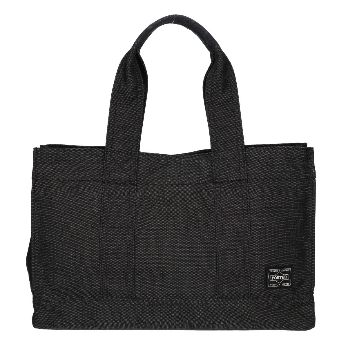 PORTER Black SMOKY Tote Bag (S)