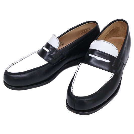 AlfredSargent Lampard Bi-color Loafers White/Black Size 6