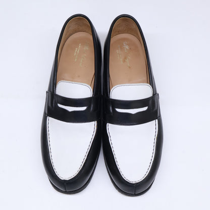 AlfredSargent Lampard Bi-color Loafers White/Black Size 6