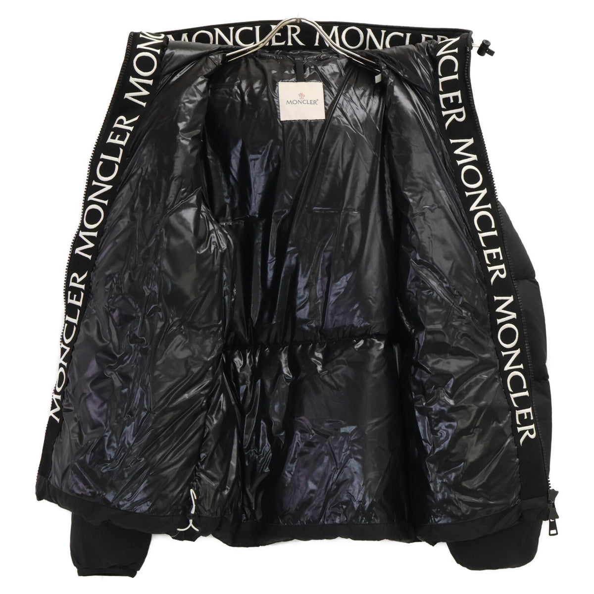 MONCLER 23' MONTCLAR Hooded Down Jacket Black Size 3