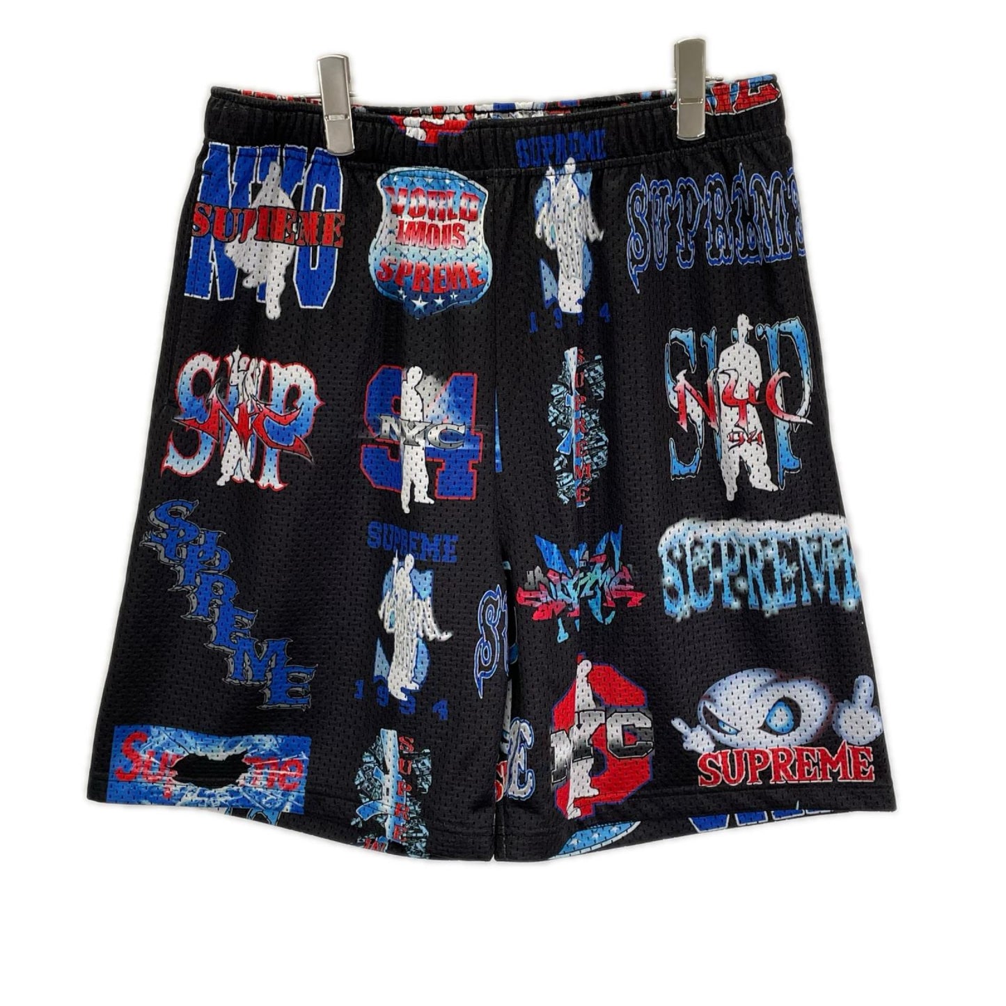 Supreme Flash Mesh Short Black Polyester Size S