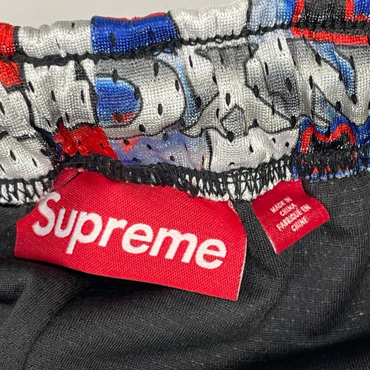 Supreme Flash Mesh Short Black Polyester Size S