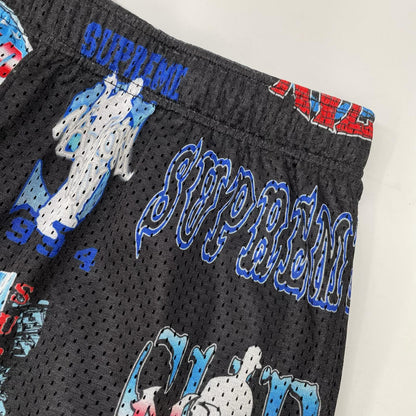 Supreme Flash Mesh Short Black Polyester Size S