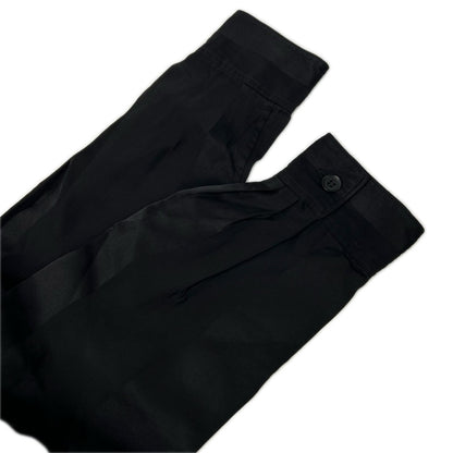Ground Y Black Satin Long Shirt Size 3