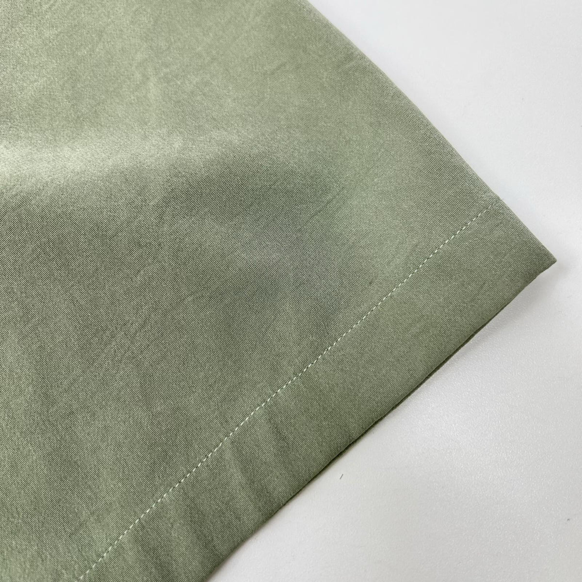 Ground Y GI-B08-500 Triacetate Open Shirt Green Size 3