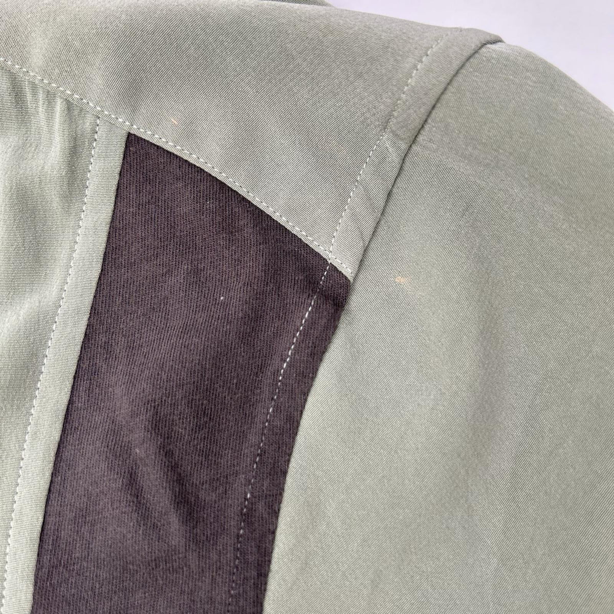 Ground Y GI-B08-500 Triacetate Open Shirt Green Size 3