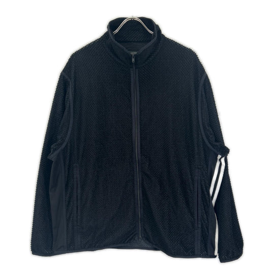 Y-3 2024 IW7496 Waffle Wa Shirt Black Polyester Size L