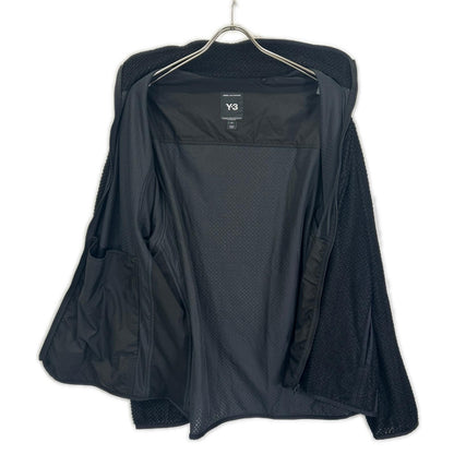 Y-3 2024 IW7496 Waffle Wa Shirt Black Polyester Size L