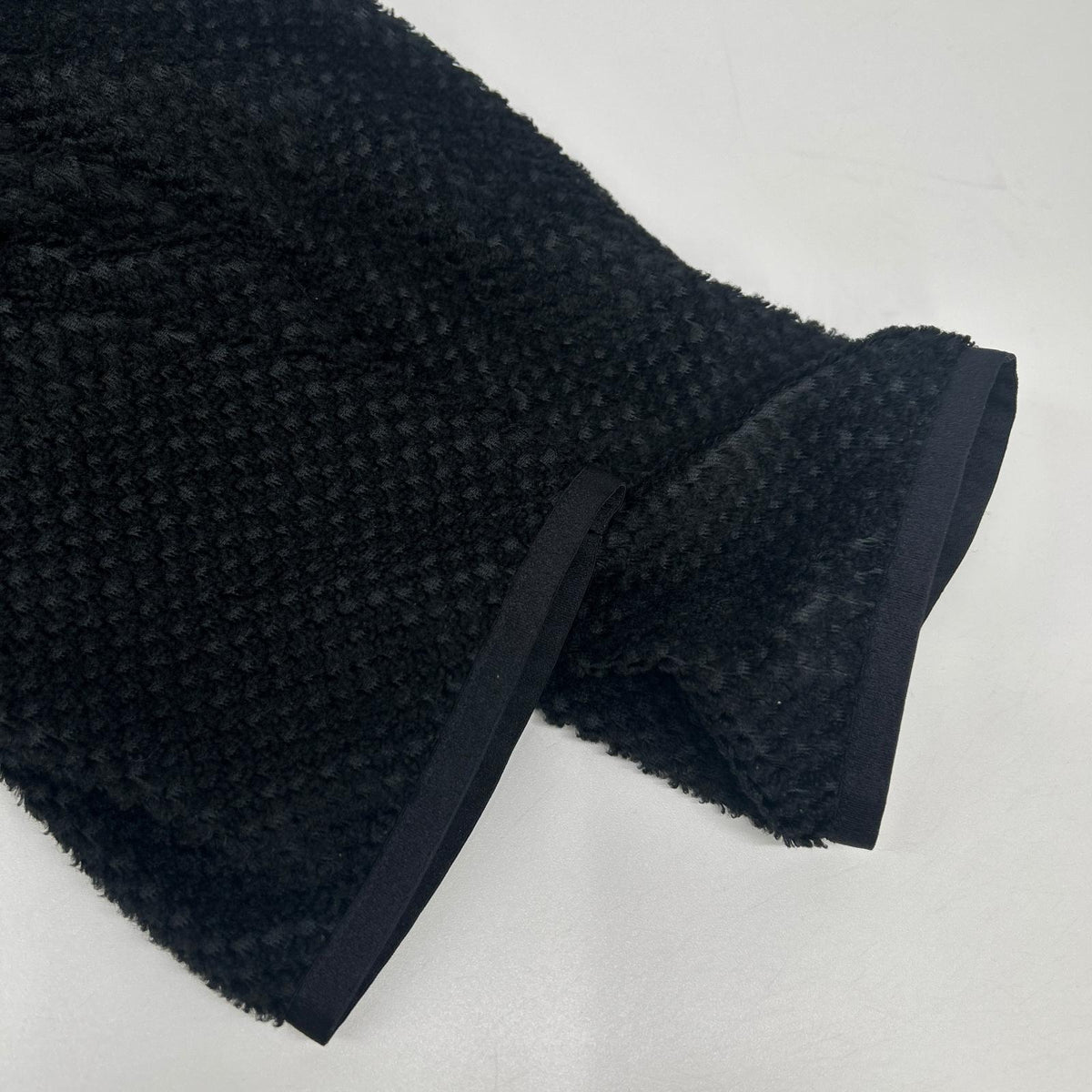 Y-3 2024 IW7496 Waffle Wa Shirt Black Polyester Size L