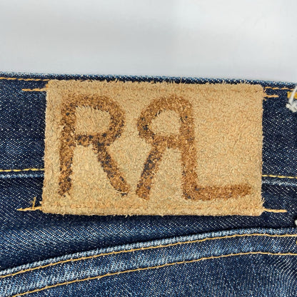 RRL Indigo Slim Denim Jeans Cotton Size 31×30