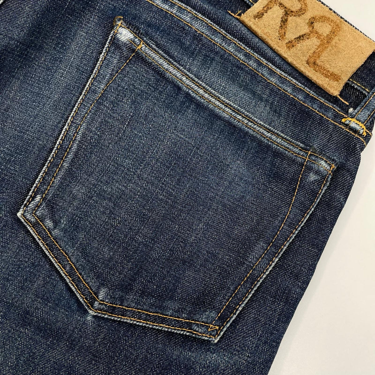 RRL Indigo Slim Denim Jeans Cotton Size 31×30