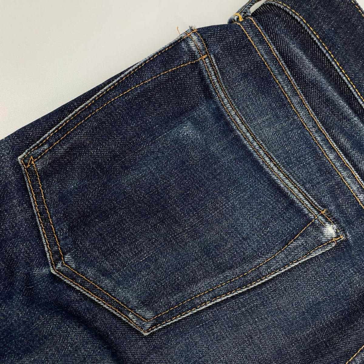 RRL Indigo Slim Denim Jeans Cotton Size 31×30