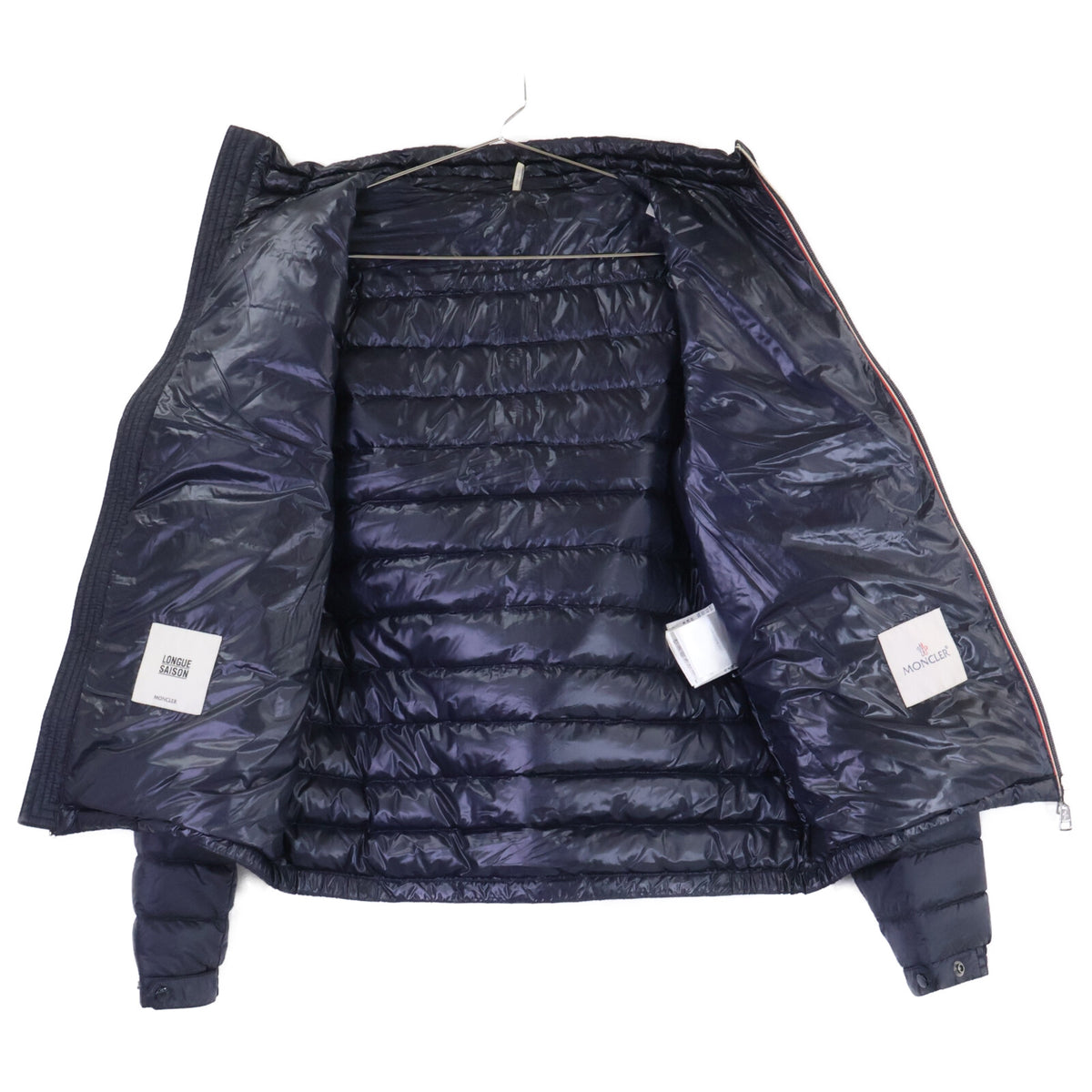 MONCLER DANIEL Navy Light Down Jacket Size 1