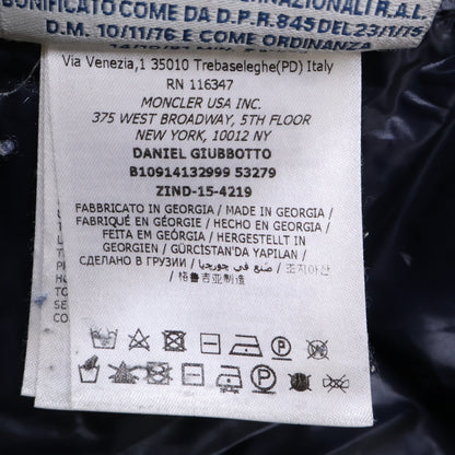 MONCLER DANIEL Navy Light Down Jacket Size 1