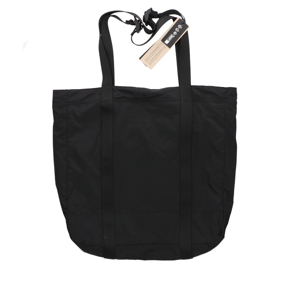 STONE ISLAND Nylon Metal Tote Bag Black