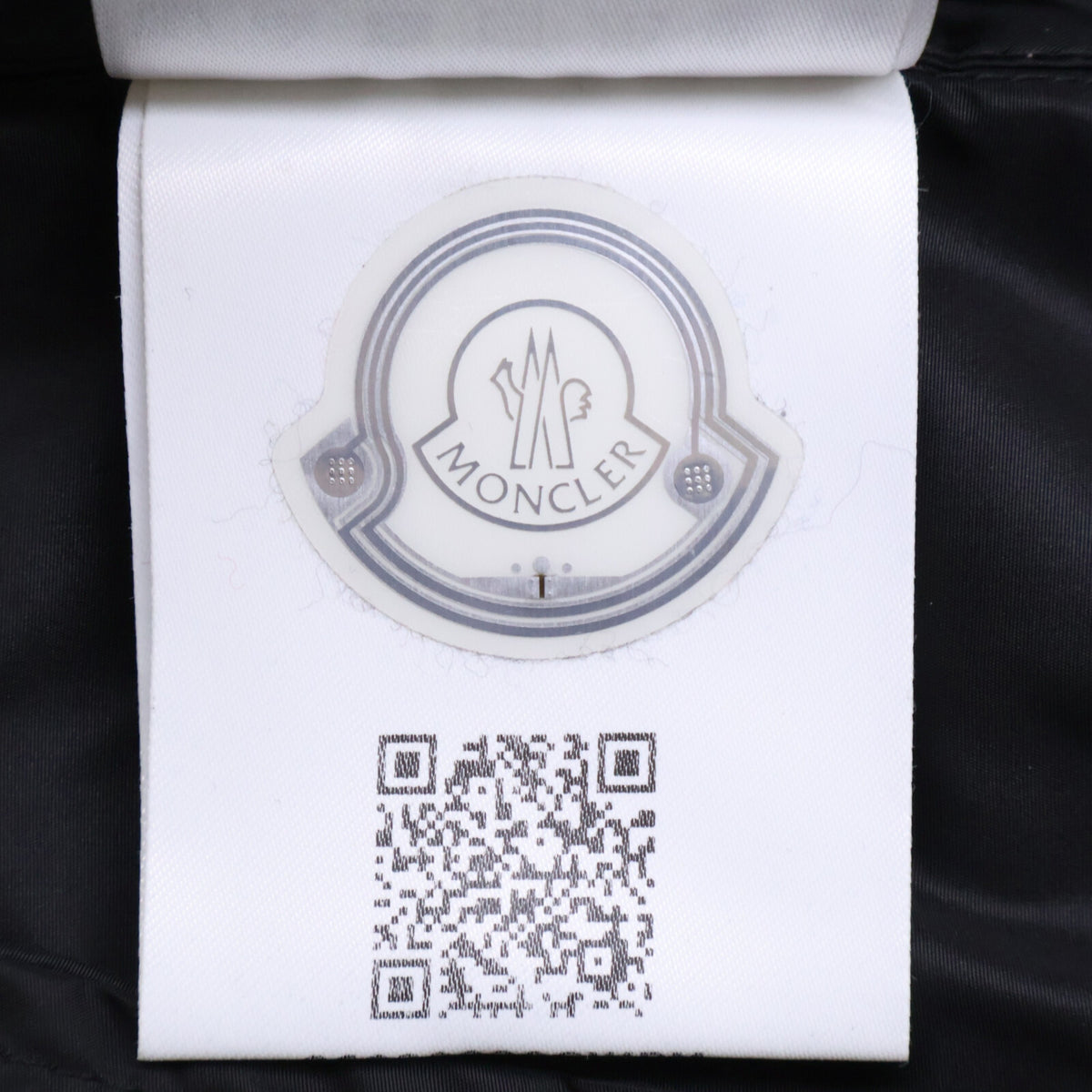 MONCLER GRIMPEURS Black Nylon Windbreaker Size 2
