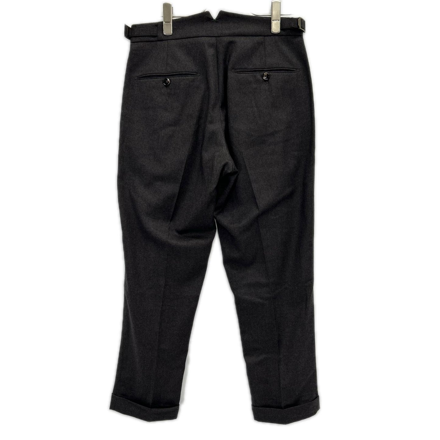 BERWICH Scotch Brown 2-Pleat Slacks Size 42
