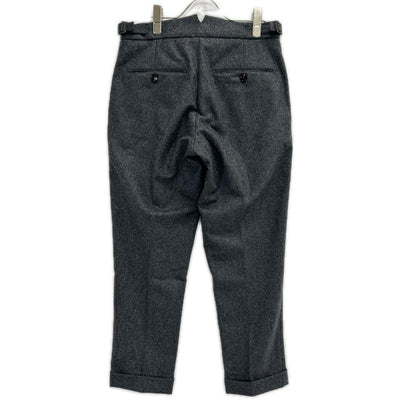 BERWICH Scotch Gray 2-Pleat Slacks Size 42