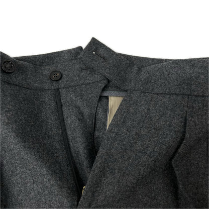 BERWICH Scotch Gray 2-Pleat Slacks Size 42