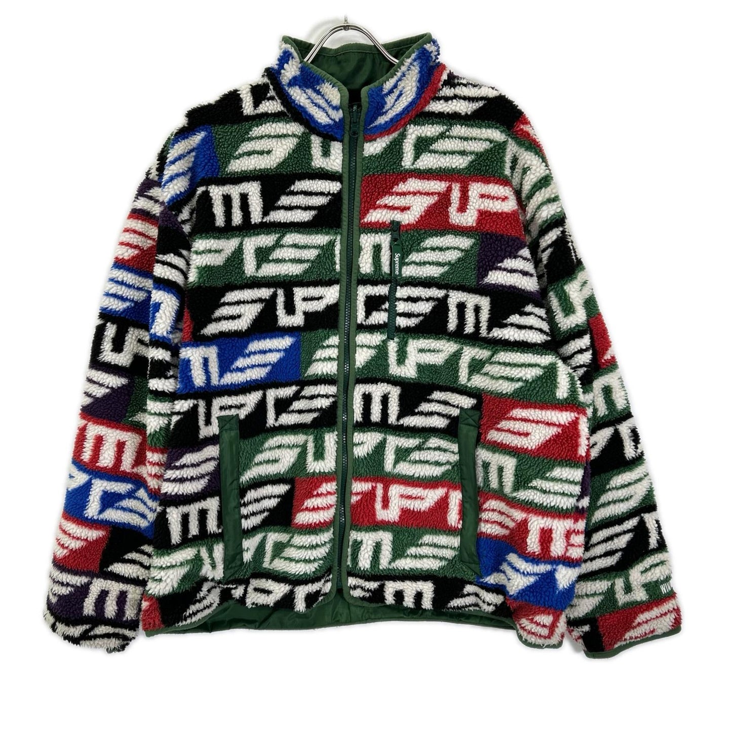 Supreme 22AW Geo Reversible Fleece Jacket