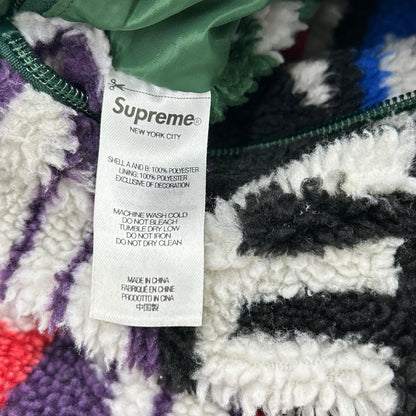 Supreme 22AW Geo Reversible Fleece Jacket