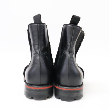 CHRISTIAN LOUBOUTIN Melon Spikes Boots Black Size 43 1/2