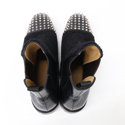 CHRISTIAN LOUBOUTIN Melon Spikes Boots Black Size 43 1/2