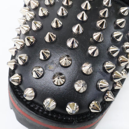 CHRISTIAN LOUBOUTIN Melon Spikes Boots Black Size 43 1/2
