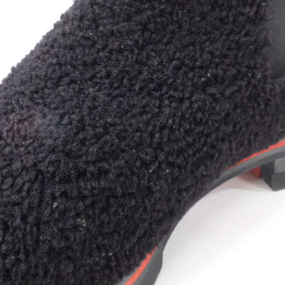 CHRISTIAN LOUBOUTIN Melon Spikes Boots Black Size 43 1/2