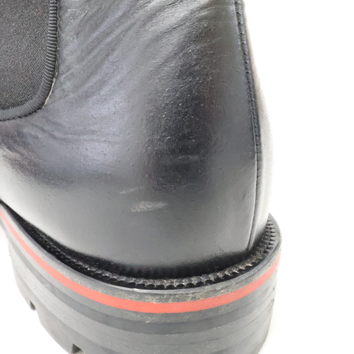 CHRISTIAN LOUBOUTIN Melon Spikes Boots Black Size 43 1/2